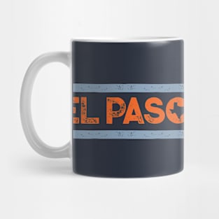 Retro El Paso, Texas // Vintage Hometown Texas El Paso Texan Pride Mug